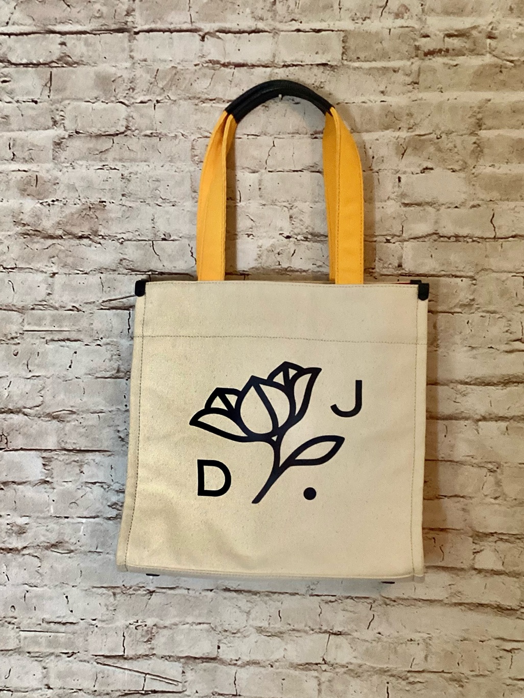 Draper James Cream Tote Bag